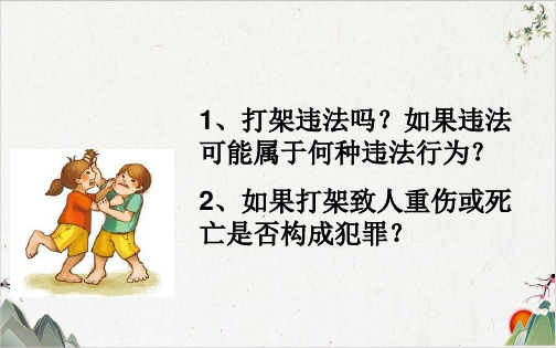 人教部编版八年级道德与法治上册-预防犯罪-PPT精品课件