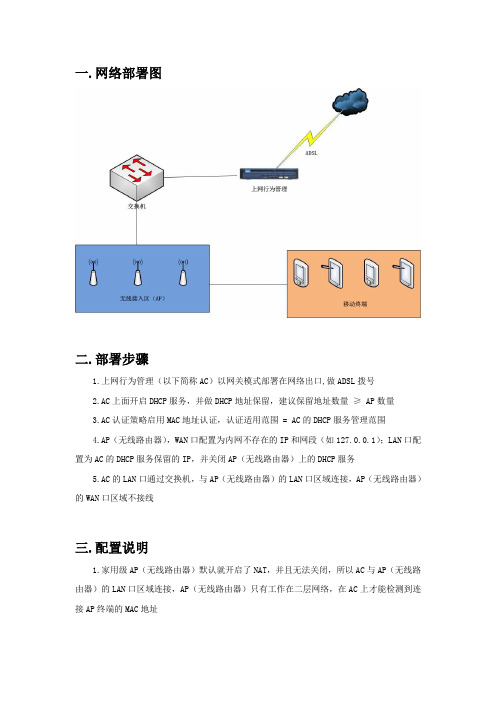 SOHO无线路由器与深信服上网行为管理结合案例
