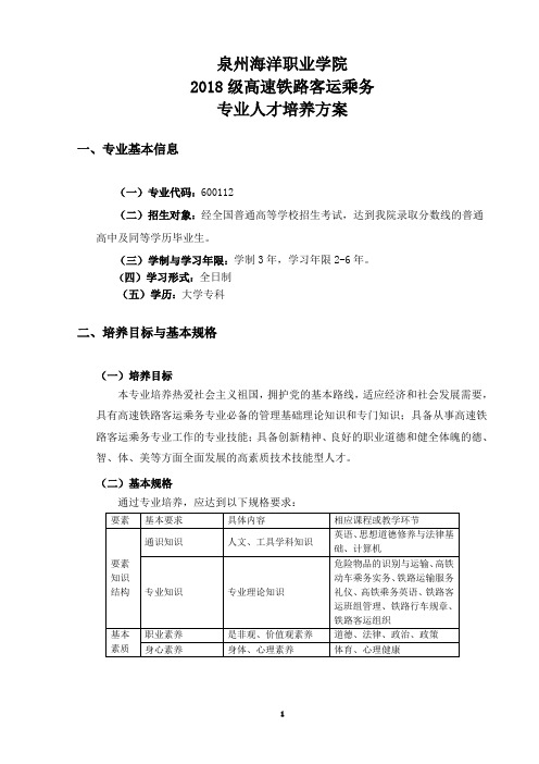 泉州海洋职业学院