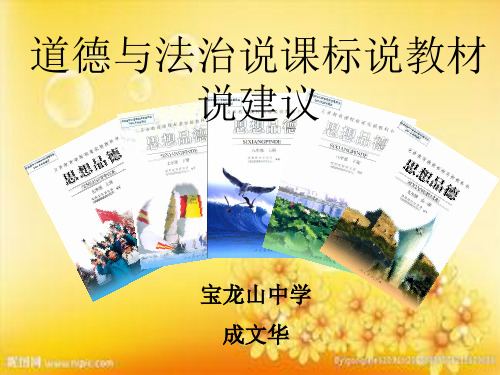 八年级道德与法治说课稿 PPT