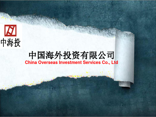 中国海外投资有限公司解读