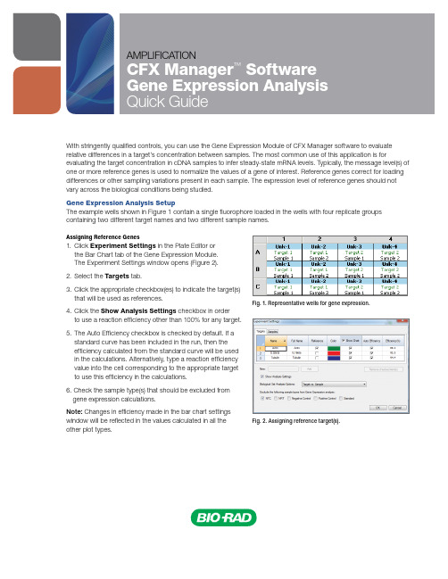 CFX Manager Software Gene Expression Analysis