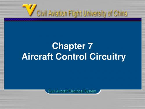 Chapter07 Aircraft Control Circuitry(民航飞机电气系统7)