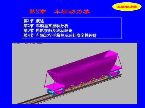 第8章  车辆动力学