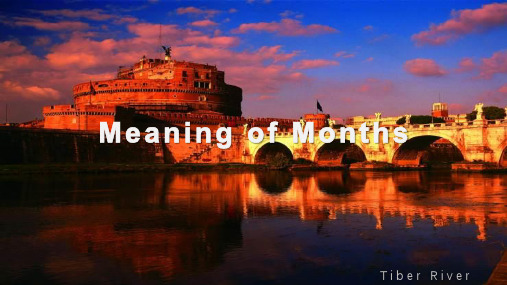 Meaning of Months英文十二个月份的名称含义
