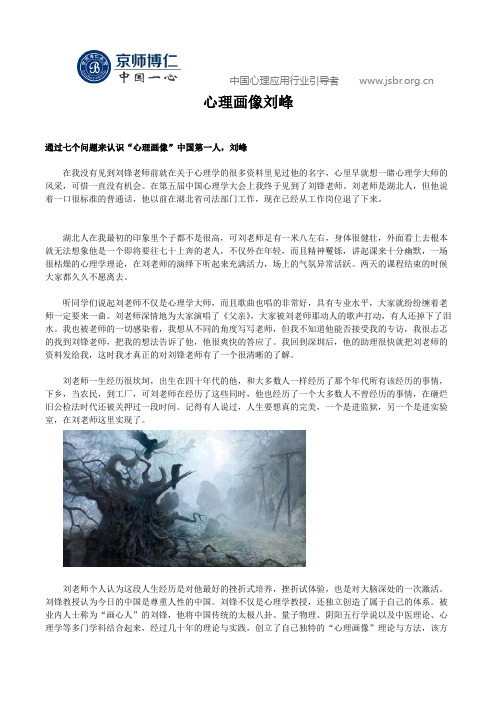 心理画像刘锋