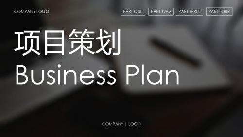 项目策划演讲报告PPT模板