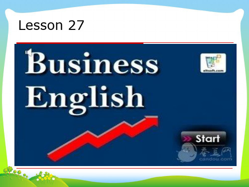 【最新】冀教版八年级英语下册lesson27公开课课件.ppt