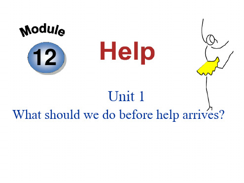 外研版英语八年级上册教学课件Module 12 Unit 1 What should we do b