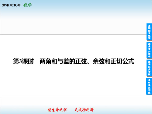 两角和与差公式
