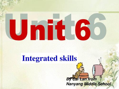 精品 公开课课件 牛津版9A Unit6 Integrated skills课件(共27张PPT)