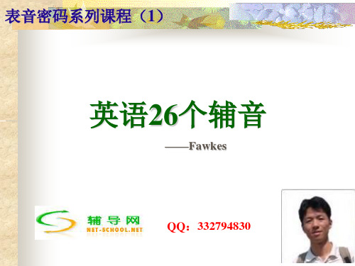 表音密码(1)26个辅音(图片版)页PPT文档