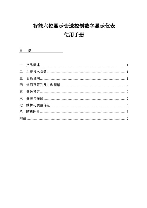 SB-六位显示数字显示仪表 (1)