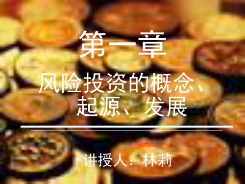 风险投资ppt课件