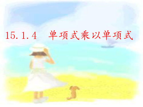 12.2.1-单项式乘以单项式PPT课件