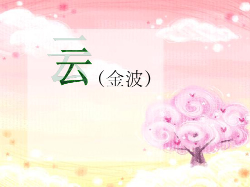 云(金波)