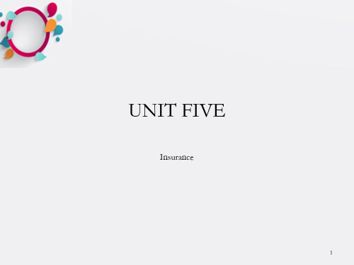 外贸函电UNIT FIVE Insurance