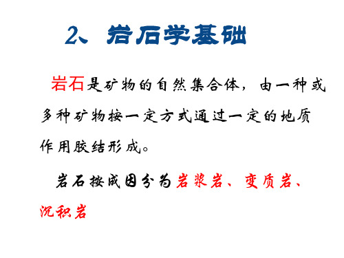 岩石学基础