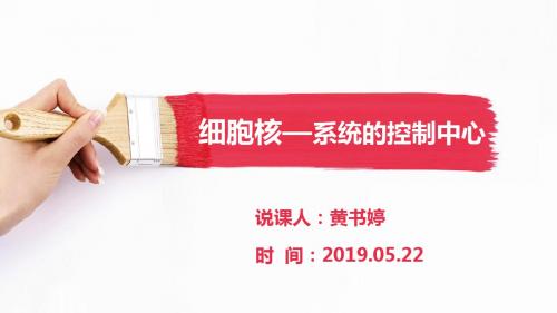 细胞核说课幻灯片