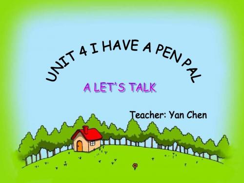 小学六年级第七册unit4Alet’stalk公开课