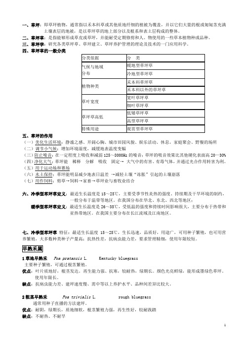 草坪学