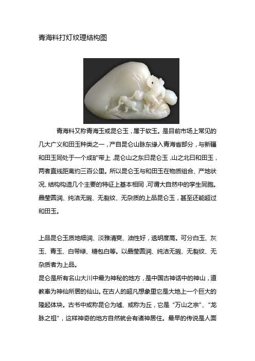 青海料打灯纹理结构图