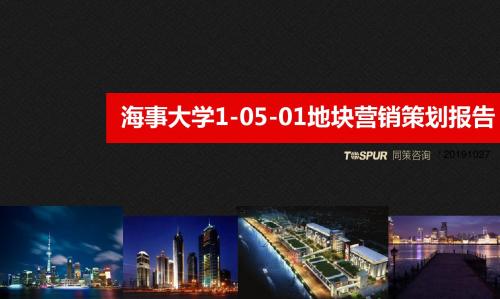 @地产智库 同策咨询：同策海事大学地块营销策划报告 2019年10月 p169-PPT文档资料170页