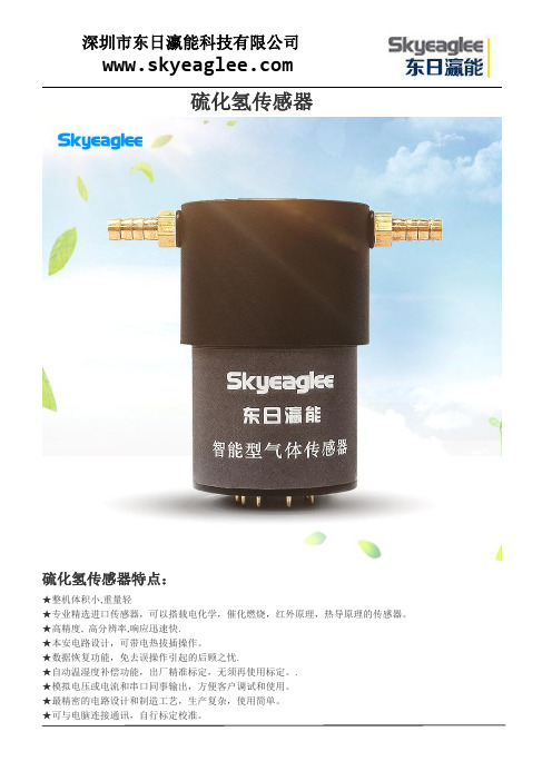 硫化氢传感器