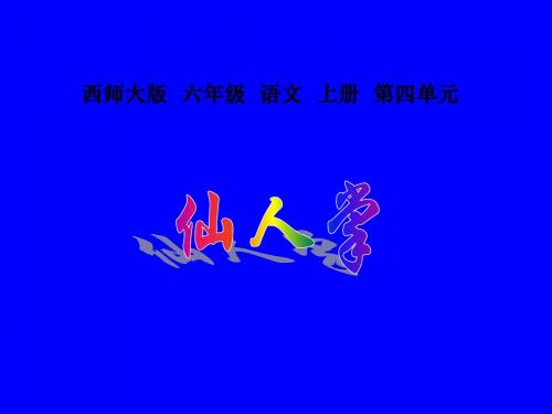 第15课《仙人掌》
