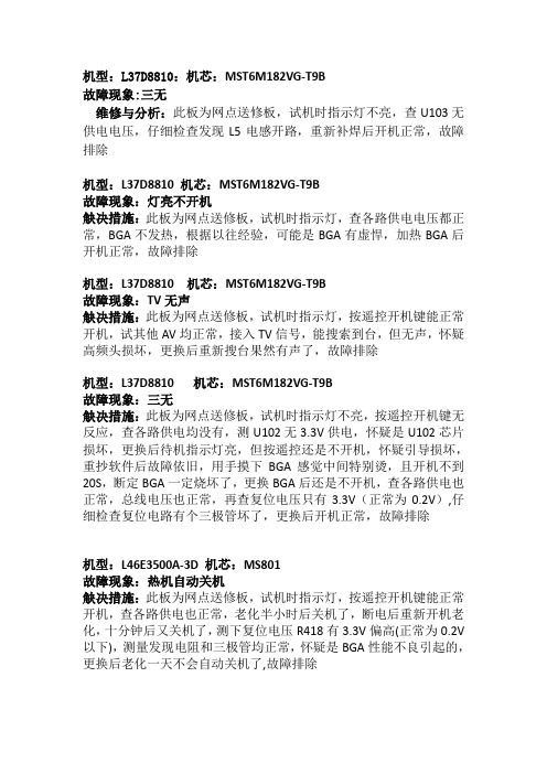 TCL维修案例2