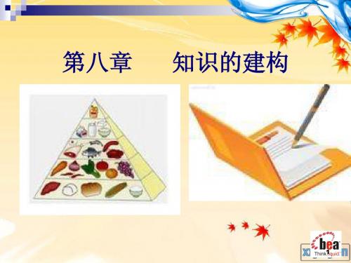 第八章 知识的建构