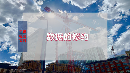 数据的修约