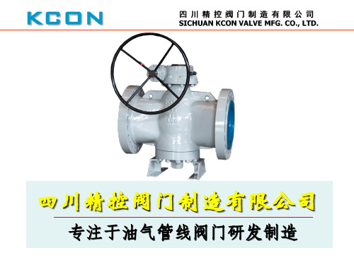 KCON旋塞阀培训