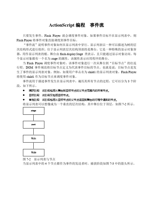 ActionScript编程  事件流