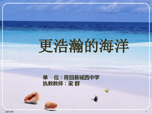 《更浩瀚的海洋》PPT课件