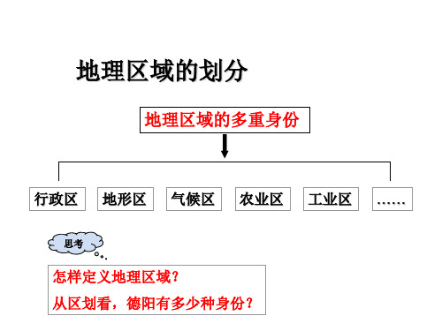 四大地理区域 复习