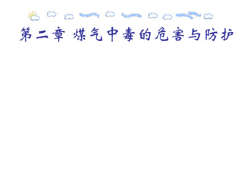 第2章 煤气中毒