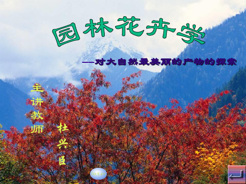 园林花卉学.ppt