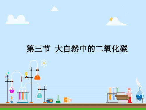 大自然中的二氧化碳 课件