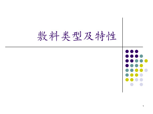 敷料的类型及使用 ppt课件