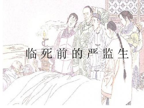 临死前的严监生