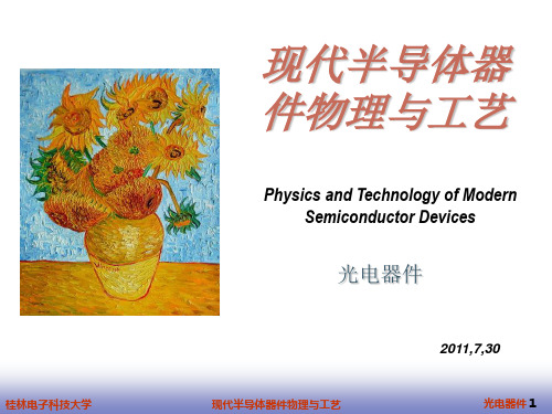 光电器件现代半导体器件物理与工艺