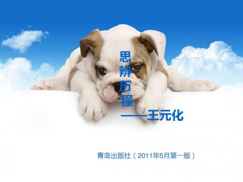 思辨历程之所思