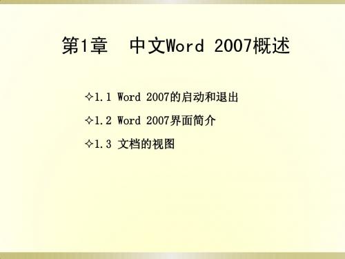 WORD2007