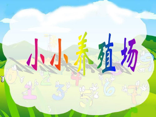 数学一年级下北师大版3-5小小养殖场课件(17张)