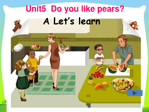 pep人教三年级英语下册 Unit5 A lets learn 优质课件 