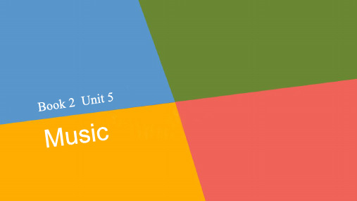 人教版英语必修二Unit 5(复习课)(共39张PPT)