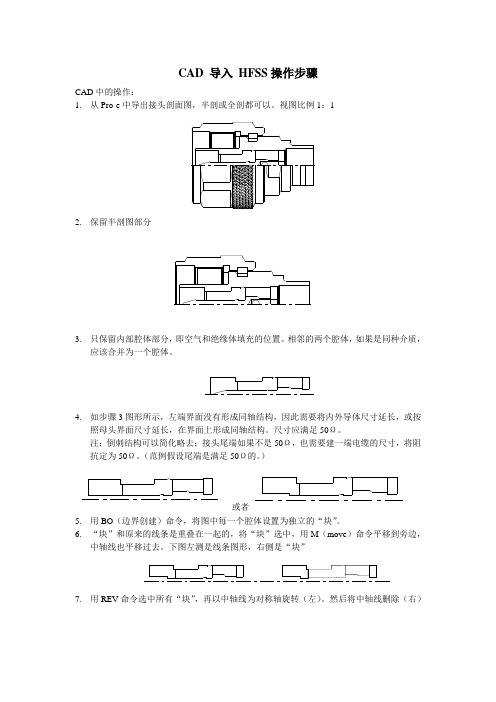 CAD_to_HFSS_转换操作流程