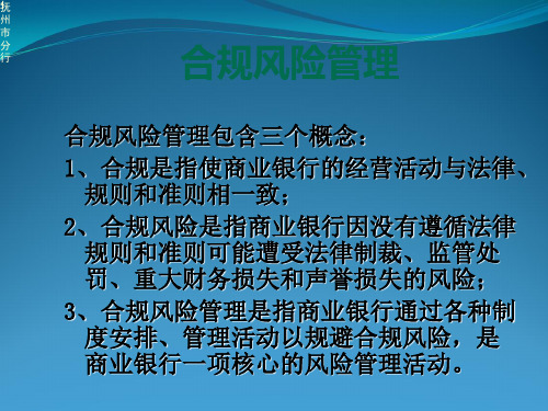 一把手合规一堂课课件