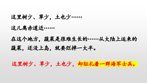 部编版五年级语文上册《小岛》公开课PPT